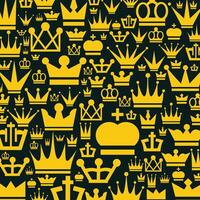 Crowns luxury trendy applicable design beauteous abstract illustration artwork vector