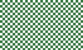 Green check pattern vector