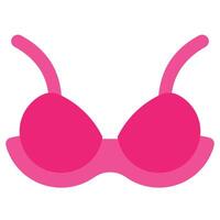 Bra Flat Icon, Flat Design Style Icon Illustration vector