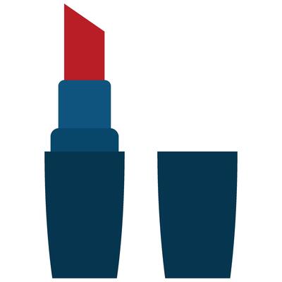 Lipstick Flat Icon, Fashion Shopping Store Element Flat Icon