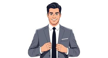 The Ultimate Guide to Mastering Business Attire for Men A Complete Style Guide vector