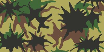 abstract green jungle forest camouflage pattern suitable for outdoor activity vector