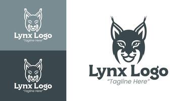 Modern and Professional Lynx Logo Design for Business Branding and Marketing vector