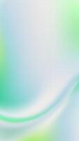 Vertical abstract background with flowing green and blue hues vector