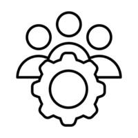 Teamwork icon web wector. Teamwork symbol. Flat design style eps 10. vector