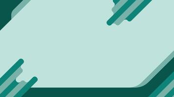 Abstract modern background with rounded geometric shapes and diagonal lines in soothing green and teal tones. Ideal for presentations, business templates, or contemporary web design vector