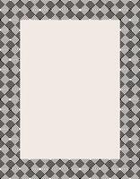Clean minimalist template with a detailed decorative frame showcasing an intricate abstract design. for modern design layouts, stationery, or creative content presentation with ample copy space vector