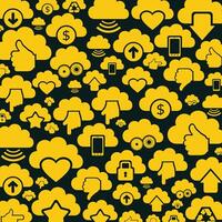 Cloud Data luxury trendy applicable design perfect abstract illustration artwork vector