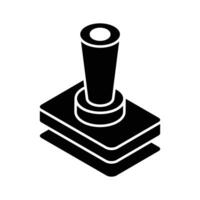 Get this isometric icon of stamp impression tool. vector