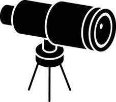 Grab this isometric filled icon of space telescope vector