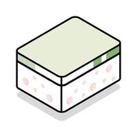 Check out this isometric icon of sponge cleaning tool vector