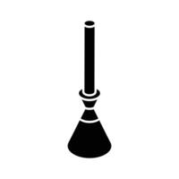 A customizable isometric icon showing a dusting brush tool.. vector