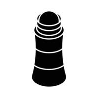 A captivating isometric icon of deodorant roller applicator.. vector