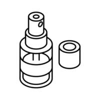Get a glimpse of this isometric icon of mouth spray. vector