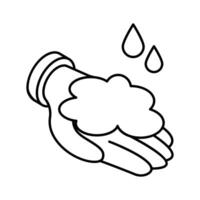 Check out this isometric icon of hand wash. vector