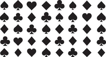 a black and white pattern with a bunch of spades vector