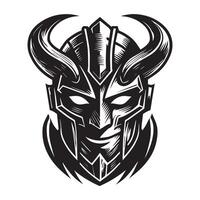 Horror Devil Skull Design for Sublimation Printing vector
