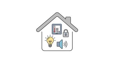 Integration of Electronic Gadgets with Remote Control Management and Automated System Technologies vector