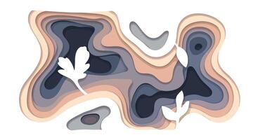 The Art of Layered Paper A Captivating Exploration of Depth Texture and Dimension vector