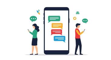 How to create a chatbot for your business vector
