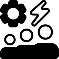 Conflict ManagementModern Semi Solid Black Icon vector