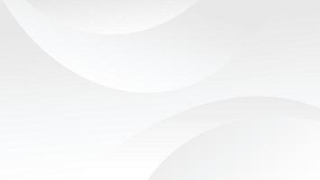 white background with abstract curve shape and swirl line decoration vector