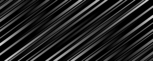 3D black white techno abstract background overlap layer on dark space with diagonal lines effect decoration. Modern graphic design element stripes style concept for web, flyer, card, or brochure cover vector