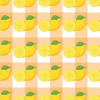 seamless pattern with lemon for gift wrapping, greeting cards, decorations for special occasions and wallpaper design vector