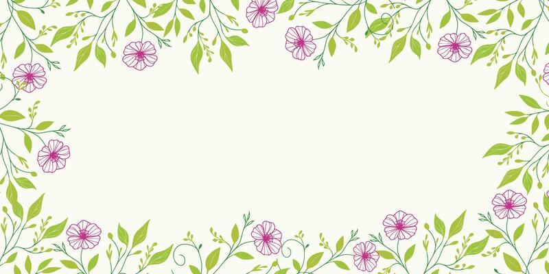 blooming floral wall art with tropical abstract composition.nature themed background for scrapbook and wedding invitation use