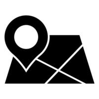 Location icon. Simple illustration of location icon for web design isolated on white background vector
