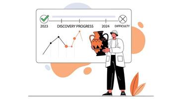 Analysis of Data Historical Objects Reveals Market Trends and Potential for Growth vector