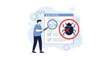 Debugging Software A Step-by-Step Guide For Identifying and Fixing Errors Effectively vector