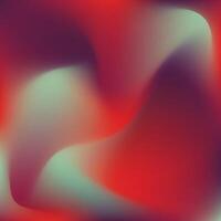 Abstract red and green background with a wave pattern vector