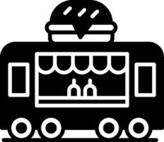 Highway Food Truck Stop vector