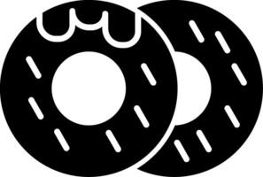Donuts with Sprinkles Stack vector