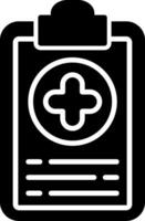 Health Record Clipboard Sheet vector