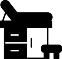 Patient Examination Table vector