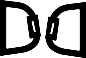 Dual Gate Quickdraw Connector Clip vector