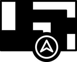 Trail Navigation Equipment Icon vector