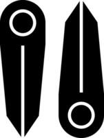 Vintage Mountaineering Pitons Set vector