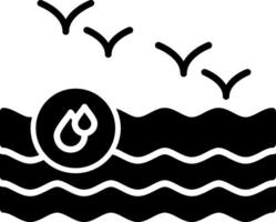 Ocean Surface and Waves Symbol vector