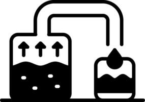 Seawater Desalination Plant Illustration vector