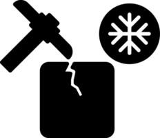 Ice Breaker Ship in Arctic Waters vector
