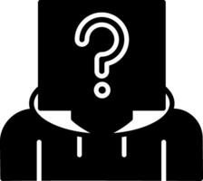 Anonymous Female User Icon vector