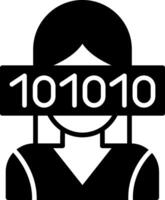 Digital Incognito Avatar Symbol vector