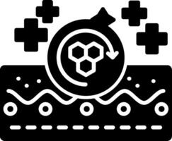 Epidermis Renewal Icon vector