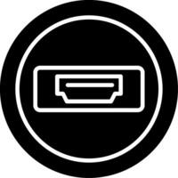HDMI Display Output Port vector