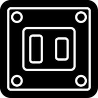 Type A American Flat Socket vector