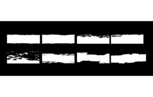 Grunge Border Elements for Design Projects vector