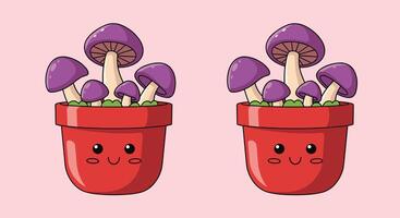 Cultivating Unique Mushroom Species An Enchanting Journey Into the Realm of Fungi Kingdom vector